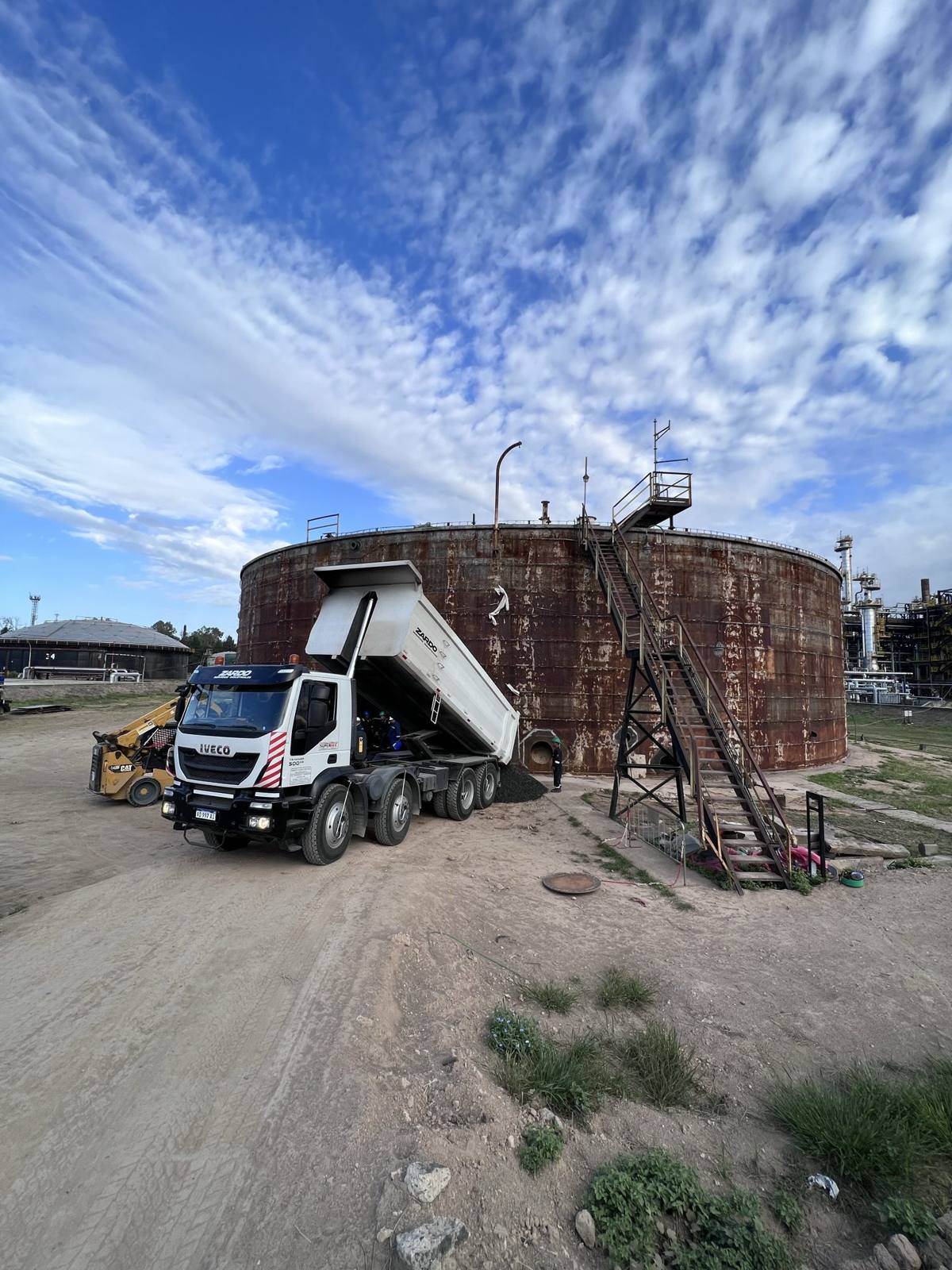 Base para tanque